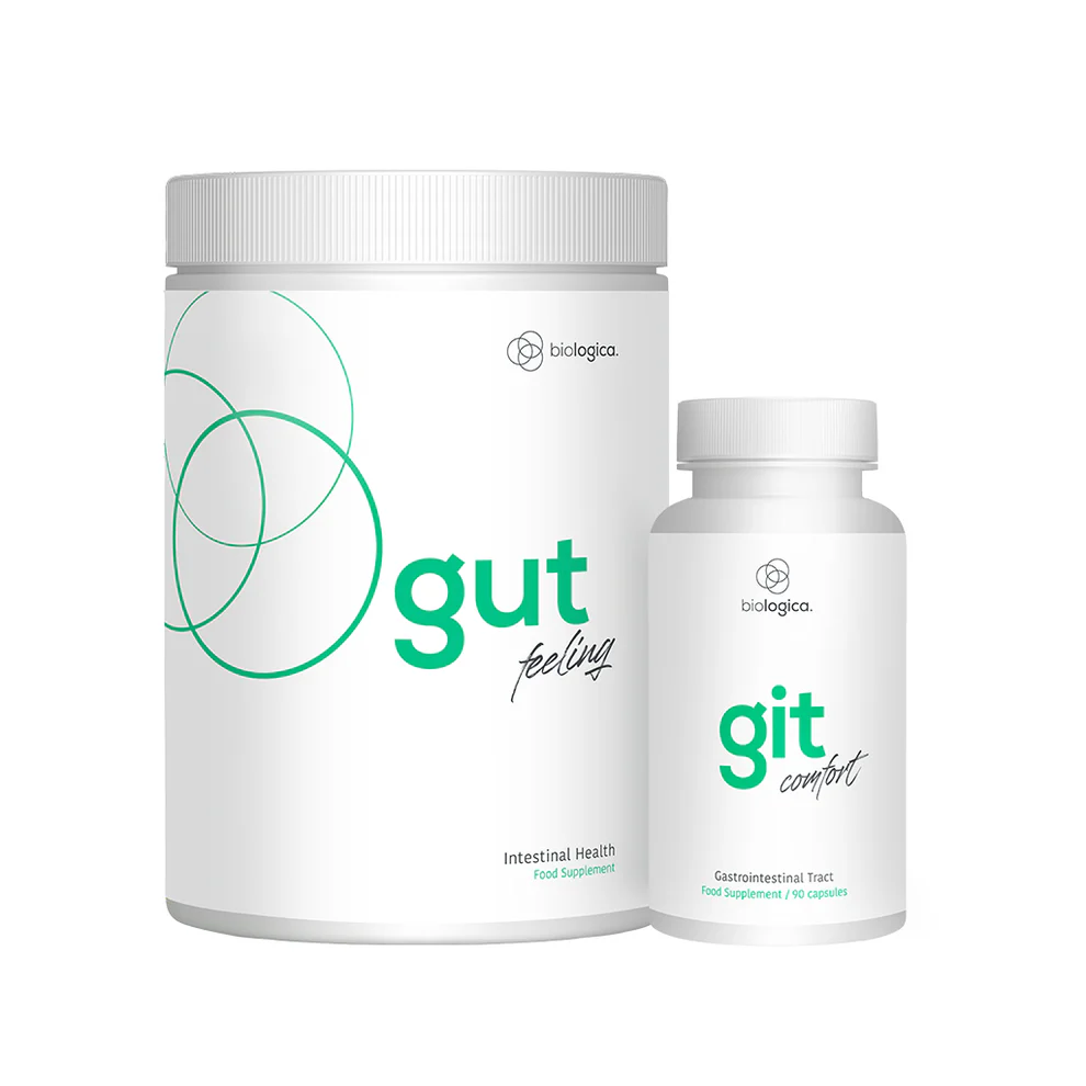 GUT feeling + GIT comfort